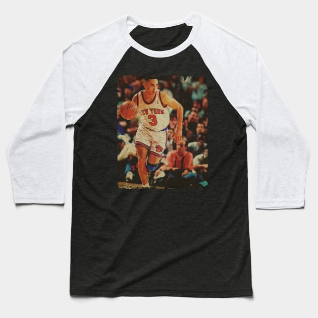 John Starks - One of The 90's Knicks OG's Baseball T-Shirt by Wendyshopart